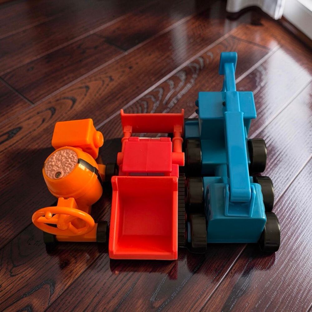 2004 Bob the Builder Bob The Builder Muck Lofty & Dizzy Sounds Talking Toys A62 - Picture 4 of 10